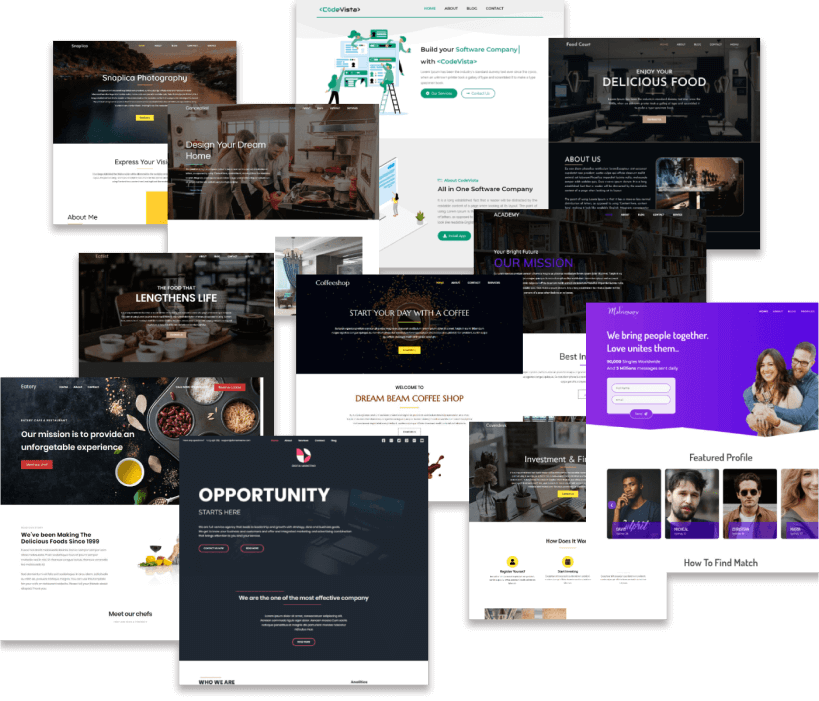 website builder templates