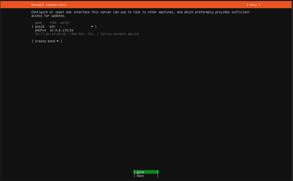Ubuntu VPS network configuration